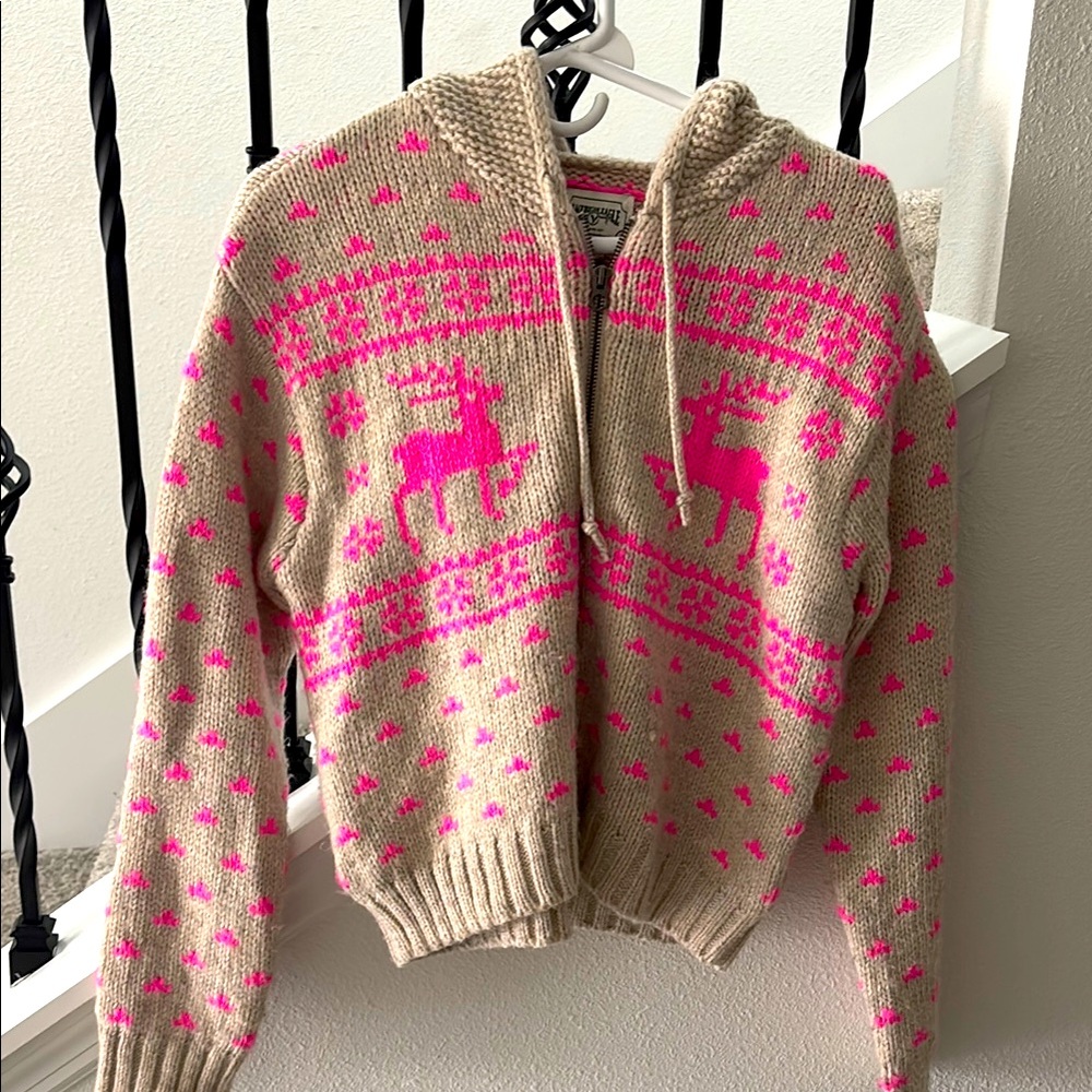 American Eagle zip up sweater